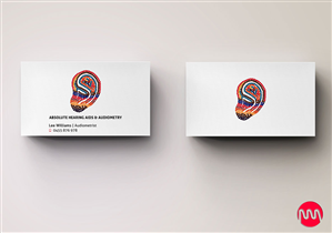 Hearing Assessments & Hearing Aids | Business Card Design by stoodio.id