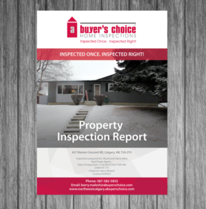 A Buyers Choice Inspection Report Stationary | Brochure Design by Victor_pro