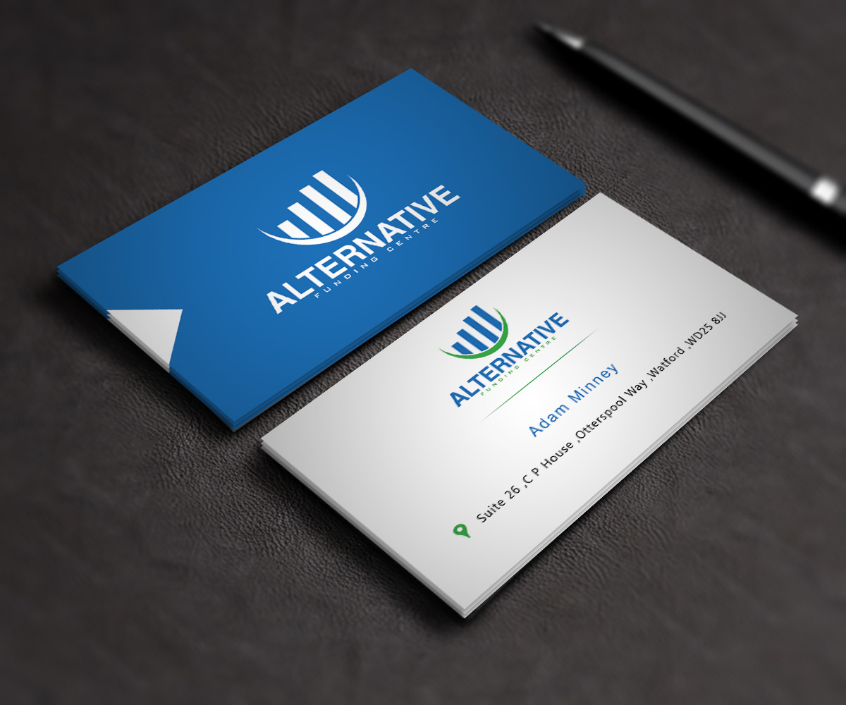 Business Card Design by Stream Graphics for Alternative Funding Centre | Design #10540753