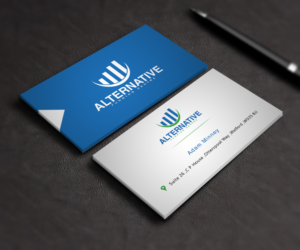 Financial Services Business Card Design | Business Card Design by Stream Graphics