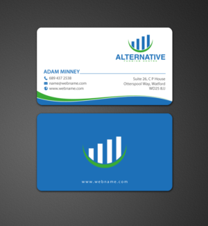 Business Card Design by chandrayaan.creative for Alternative Funding Centre | Design #10520597