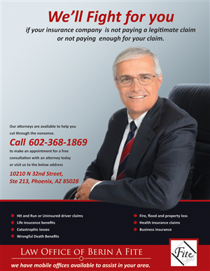 Law Firm Advertising Design Needed | Advertisement Design by Rflames