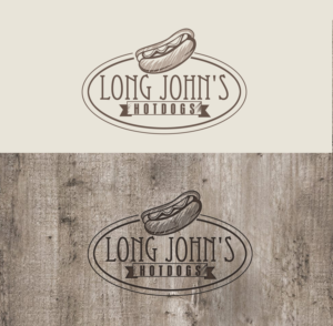 Long John's Hotdogs | Logo-Design von pinky