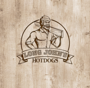 Long John's Hotdogs | Logo-Design von pinky