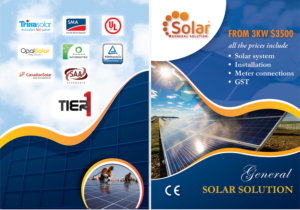 Flyer Design by langtu for General Solar Solution Pty Ltd | Design #10675241