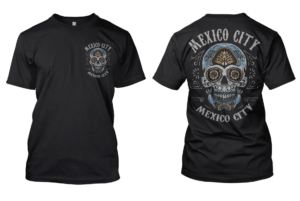 Souvenir Company needs a Mexican Skull TShirt | T-Shirt-Design von theodorusdick14