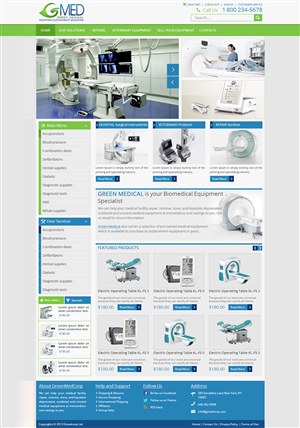 www.gmedcorp.com | Web Design by ThemeDesk Technology