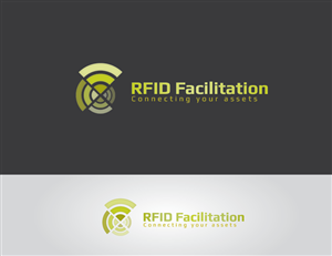 RFID Facilitation - Connecting your assets | Logo Design by jaime.sp