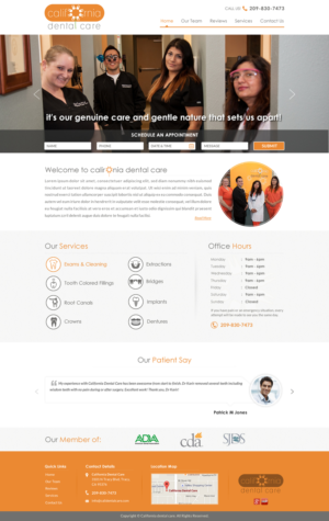 Dentist's Office needs desktop and mobile website design | Web-Design von Sbss