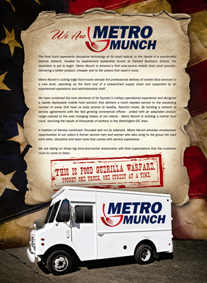 Metro Munch launch needs a flyer design | Flyer-Design von earldesigns