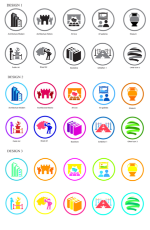 CityArtMap | Icon Design by rkailas