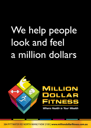 Million Dollar Fitness | Poster-Design von earldesigns