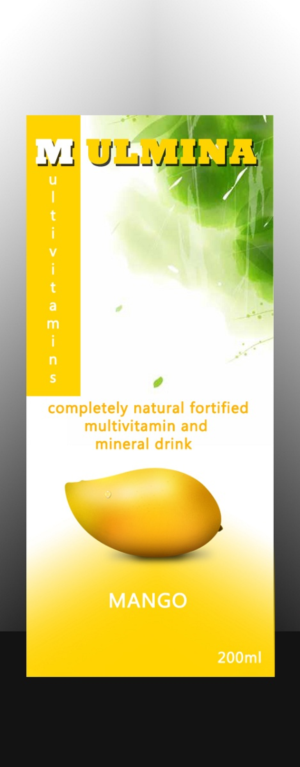 Multivitamin fruit drink in tetrapak | Etikett-Design von edge design