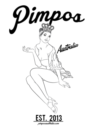 T-Shirt Design for quirky Women in Australia - Pimpos Australia | T-shirt Design by a.o.d