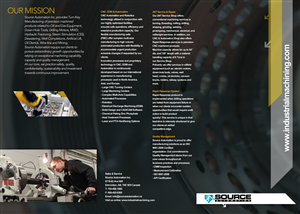 Brochure Design by Neoguy for Source Automation Inc | Design #2316199