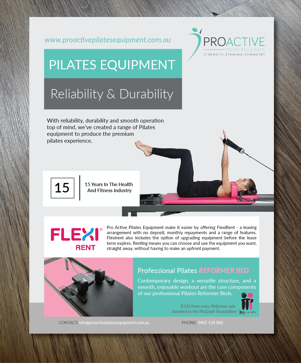 Flyer Design by Alexandar for THRIVE Health & Fitness Pty Ltd | Design #11054736