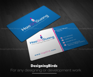 Business Card Design by Designing Birds for Ningbo Good Time Housekeeping Training School | Design #11132173