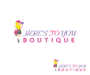 Logo Design by Marta Gavran for Here's To You Boutique | Design: #11238898