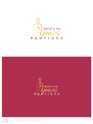 Logo Design by garrad for Here's To You Boutique | Design: #11156055