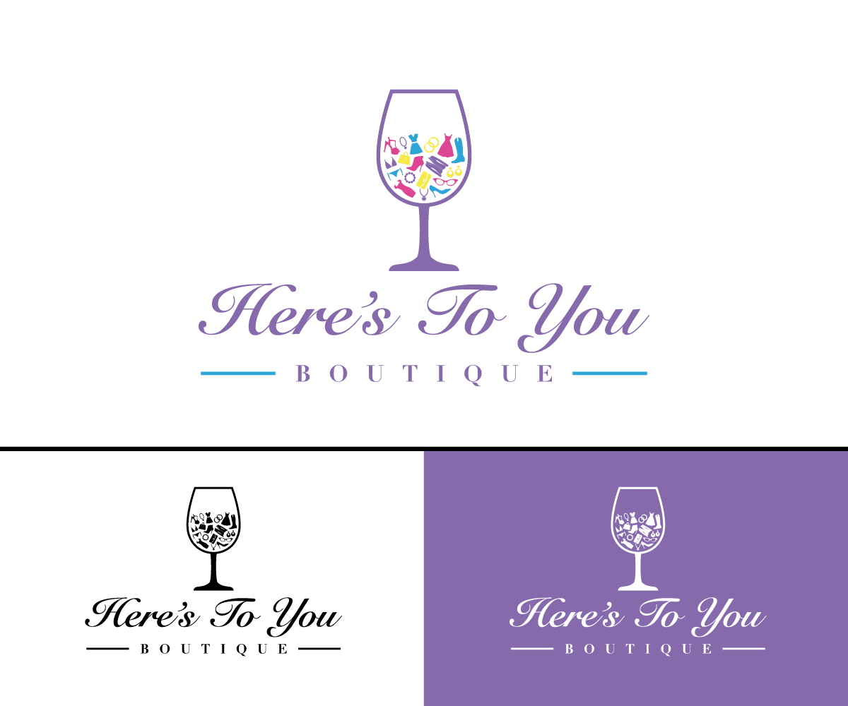 Logo Design by R M for Here's To You Boutique | Design #11168974