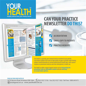 Ad for GP newsletter service | Advertisement Design by san011