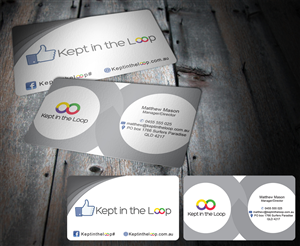 Kept in the Loop  | Business Card Design by MT