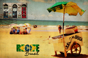 Recife Tourism Post | Poster Design by Pinky 