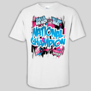 T-Shirt-Design von Creative50 für Cheer America | Design #11327499