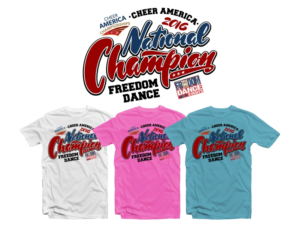 T-Shirt-Design von Hatemachine für Cheer America | Design #11373379