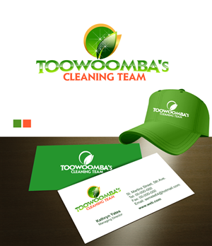 Toowoomba's Cleaning Team  | Graphic Design by designgreen