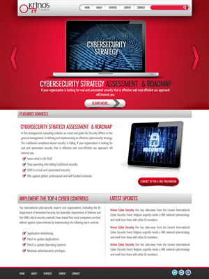 Krinos Cyber Security (Consultants) | Web-Design von webwinner