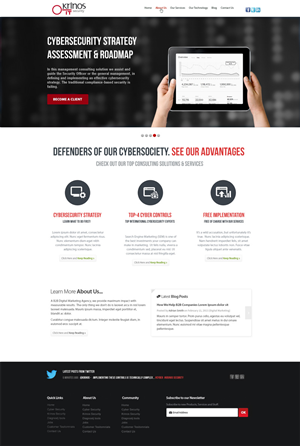 Krinos Cyber Security (Consultants) | Web-Design von eMango