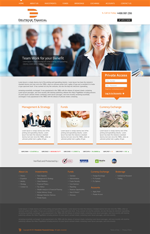 Web Design by Wings on web for Lilia Agency | Design #2378350