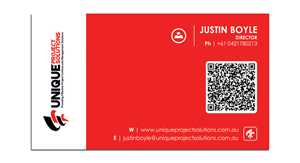 Business Card Design by JB for Unique Project Solutions | Design #2326127