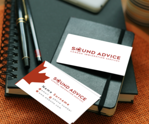 Sound or Sound Advice Canada Immigration Services | Logo and Business Card Design by Zane_Graph_Design