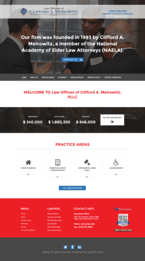 Law Firm Needs a new Website Design | Web Design by bdesigner9