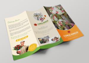 Flower delivery business needs sales brochure | Broschüren-Design von alex989