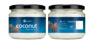 Simple Modern Label for a Coconut oil product | Label Design by Vishal Vishwakarma 