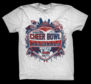 Cheer America Cheer Bowl National Championships 2017 | T-Shirt-Design von CREARTIVE