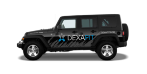 Vehicle Wrap Design - Fitness - Jeep Wrangler 4 Door | Schilder-Design von Maestroto