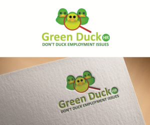 Logo Design by eMARK for Green Duck HR | Design #11677397