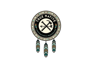 True Native Construction and Remodeling | Logo Design by Mandy Illustrator