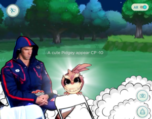 Michael Phelps staring at cute things | Photoshop-Design von Hendrik