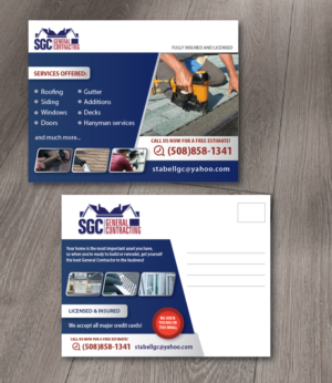 SGC General Contracting | Postcard Design by alex989