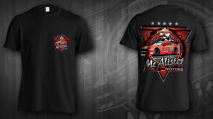 McAlister Motors Racing T-shirt | T-Shirt-Design von Jonya