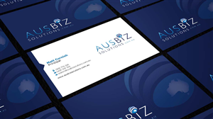 Business Card Design by AZ for AusBiz Solutions.com.au | Design: #2354041