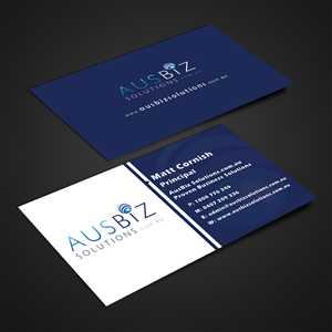 Business Card Design by Harshan for AusBiz Solutions.com.au | Design: #2354413