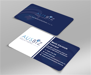 Business Card Design by Harshan for AusBiz Solutions.com.au | Design: #2354460