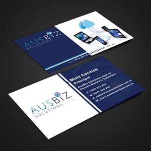 Business Card Design by Harshan for AusBiz Solutions.com.au | Design: #2361330