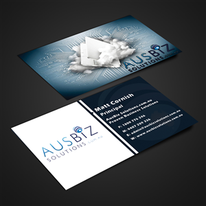 Business Card Design by Harshan for AusBiz Solutions.com.au | Design: #2361536